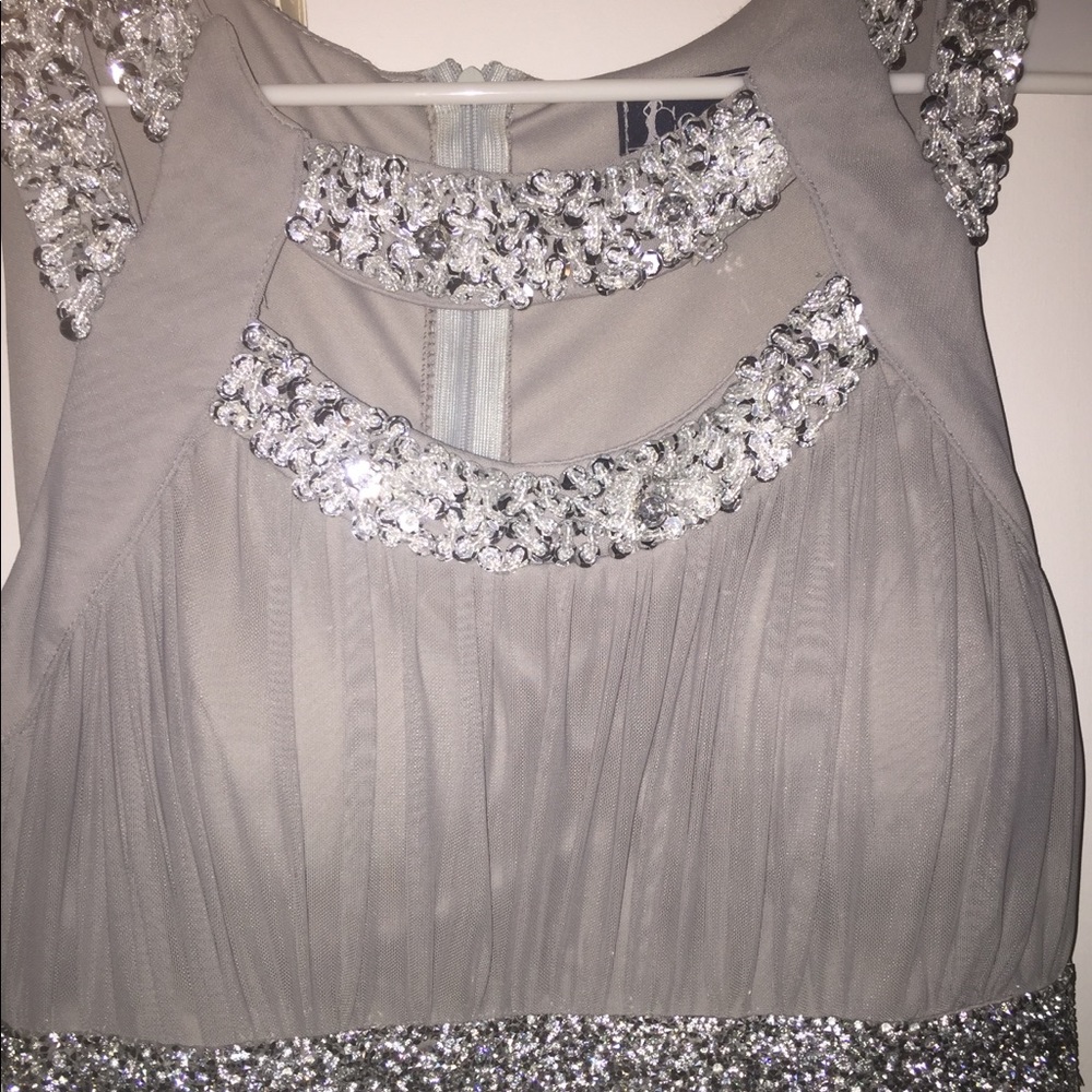 Gray Bridesmaid dress
